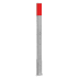 Herausnehmbarer Absperrpfosten PARAT A rot-weiss aus Stahl-19028-bjeuce-1788948790542