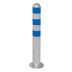 Schutzpoller CITY aus Stahl mit Reflexringen-31790-rbnz0r-1788952925691