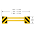 Rammschutzplanke Typ C aus Stahl WACHTWERK X® als Komplett-Set-31811-vtqfr7-1788954035159