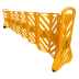 Mobile Absperrung Flex-Guard aus Kunststoff, faltbar-31792-i8rqiz-1788955130428