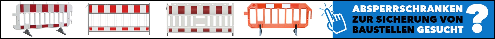Absperrschranken und Schrankenzäune